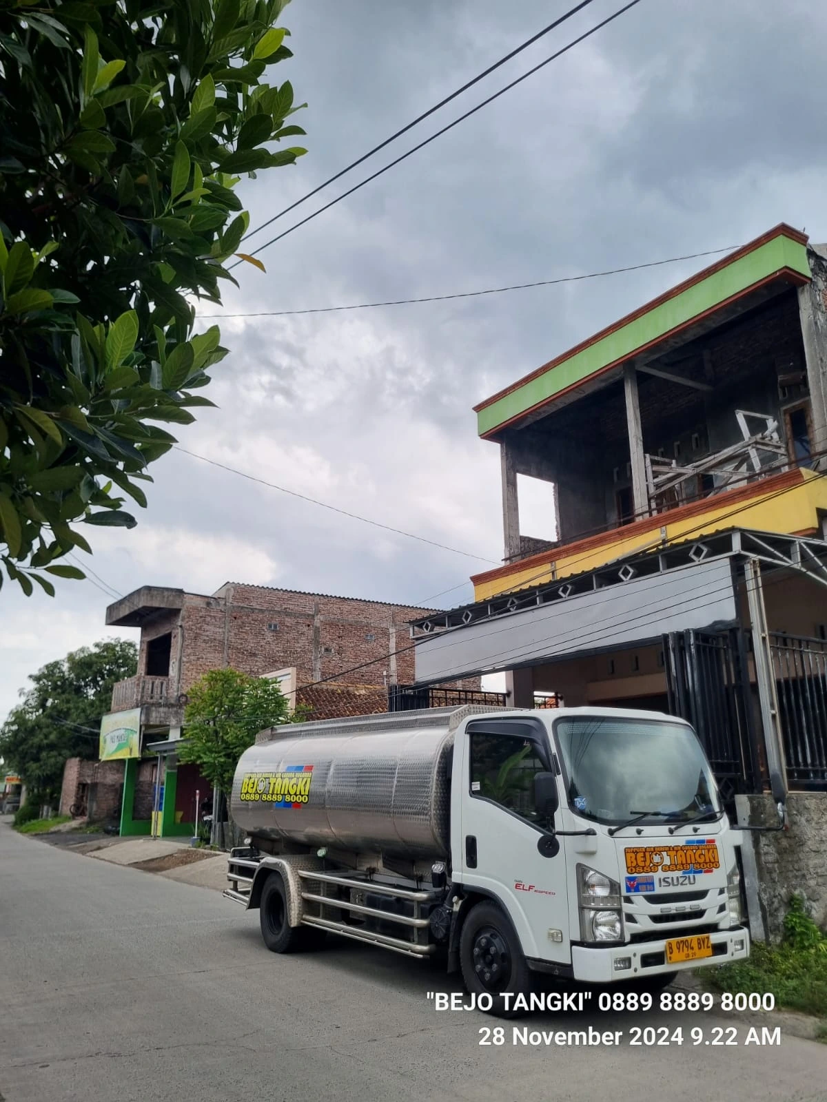 Depo air bersih Bejo Tangki